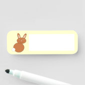 Happy Easter Bunny Naamplaatje (In situ)
