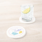 Happy Easter Bunny Onderzetter (Zijkant)