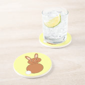 Happy Easter Bunny Onderzetters (Zijkant)