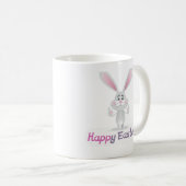 Happy Easter Bunny-ontwerp Koffiemok (Voorkant rechts)
