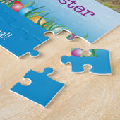 Happy Easter Bunny - Persoonlijke foto Legpuzzel (Zijkant)