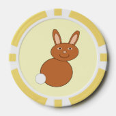 Happy Easter Bunny Poker Chips (Voorkant)