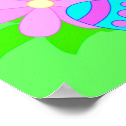 Happy Easter Bunny Poster (Hoek)