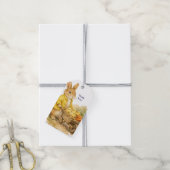 Happy Easter Bunny Rabbit Baby Shower Cadeaulabel (Met Touw)