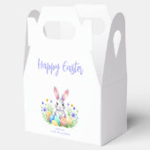 Happy Easter Bunny Rabbit Bedankdoosjes (Geopend)