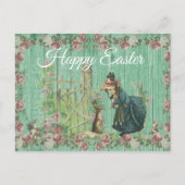 Happy Easter Bunny Rabbit briefkaart (Voorkant)