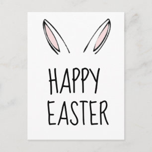 Happy Easter Bunny Rabbit Briefkaart