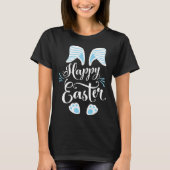 Happy Easter Bunny Rabbit Face Easter Day Men Boys T-shirt (Voorkant)