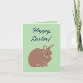 Happy Easter Bunny Rabbit Feestdagen Kaart