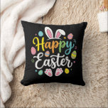 Happy Easter Bunny Rabbit Funny Easter Day Women  Kussen<br><div class="desc">Happy Easter Bunny Rabbit Funny Easter Day Women Girls</div>
