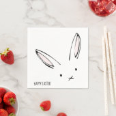 Happy Easter Bunny Rabbit Party servetten (Insitu)