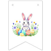 Happy Easter Bunny Rabbit Vlaggetjes (Tweede vlag)