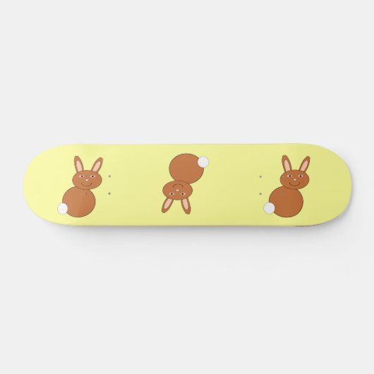 Happy Easter Bunny Skateboard (Horizontaal)
