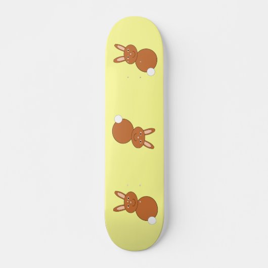 Happy Easter Bunny Skateboard (Voorkant)