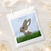 Happy Easter Bunny Snoep Favor Tassen Bedankzakje (Geknipt)