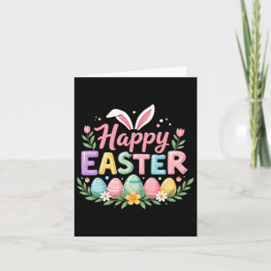 Happy Easter Bunny Spring Easter Egg Easter Vrouwe Kaart