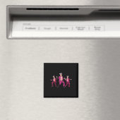 Happy Easter Bunny Spring Hunt Eieren Konijn Grapp Magneet (Insitu (Vaatwasser))