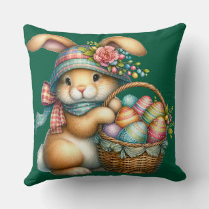 HAPPY EASTER BUNNY T-shirt Kussen