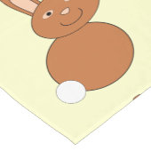 Happy Easter Bunny Table Runner Korte Tafelloper (Hoek)