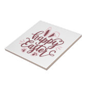 Happy Easter Bunny Tegeltje (Zijkant)