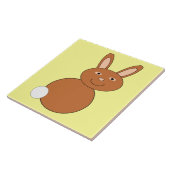 Happy Easter Bunny Tile Tegeltje (Zijkant)