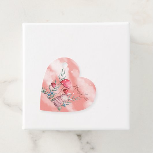 Happy Easter Bunny, Toadstools en Grass Bedankjes Labels (In situ)