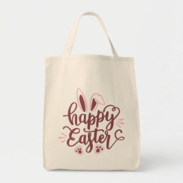 Happy Easter Bunny Tote Bag
