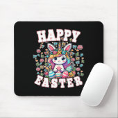 Happy Easter Bunny Unicorn Easter Bunny Boys Peute Muismat (Met muis)