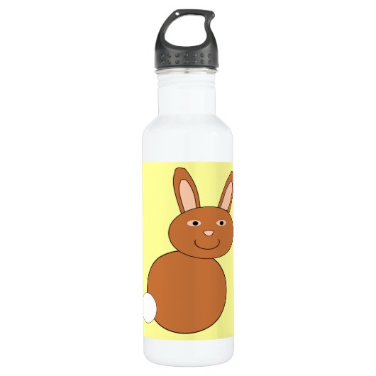 Happy Easter Bunny Waterfles (Voorkant)
