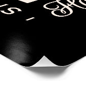 Happy Easter bunny western theme funny greetings Perfect Poster (Hoek)