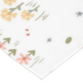 Happy Easter Bunny Wildflowers Schattigee Kinder v Tafelkleed (Gekanteld)