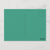 Happy Easter Bunny with Sunglasses Cocktails Funny Briefkaart (Achterkant)