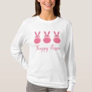 Happy Easter Bunny Womens Pullover-T-shirt T-shirt