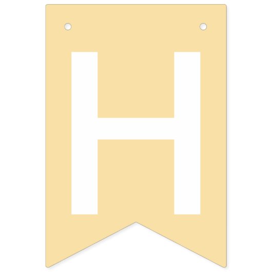 Happy Easter bunting banner (Derde vlag)