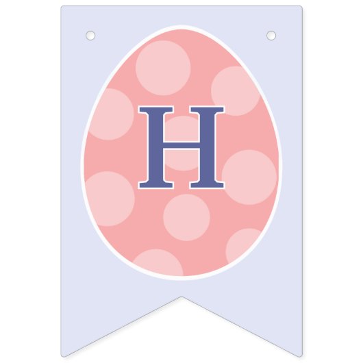 Happy Easter bunting banner (Derde vlag)