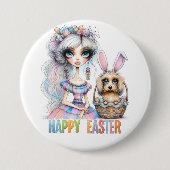 Happy Easter Button (Voorkant)