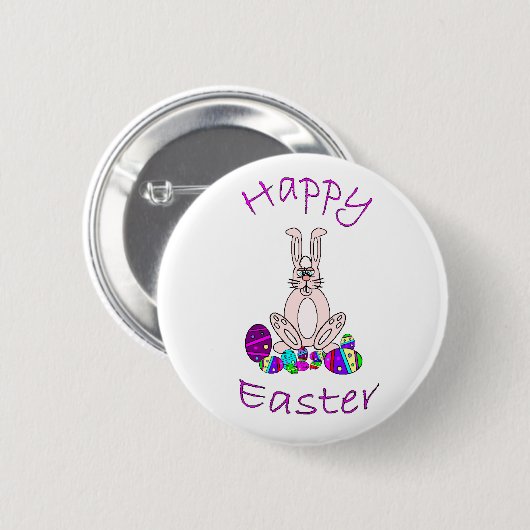 Happy Easter Button (Voorkant /achterkant)