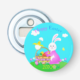 Happy Easter Button Flesopener