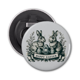 Happy Easter Button Flesopener