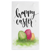 Happy Easter cadeau tas Klein Cadeauzakje (Achterkant)