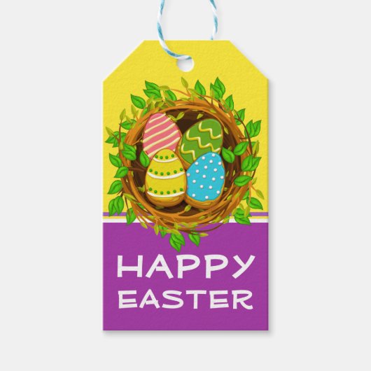 Happy Easter Cadeaulabel (Voorkant)