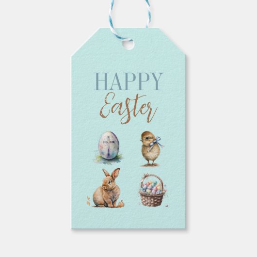 Happy Easter Cadeaulabel (Voorkant)
