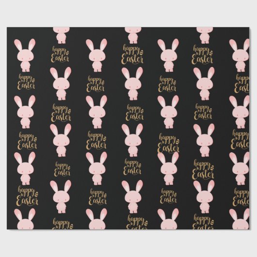 Happy easter cadeaupapier (Vlak)