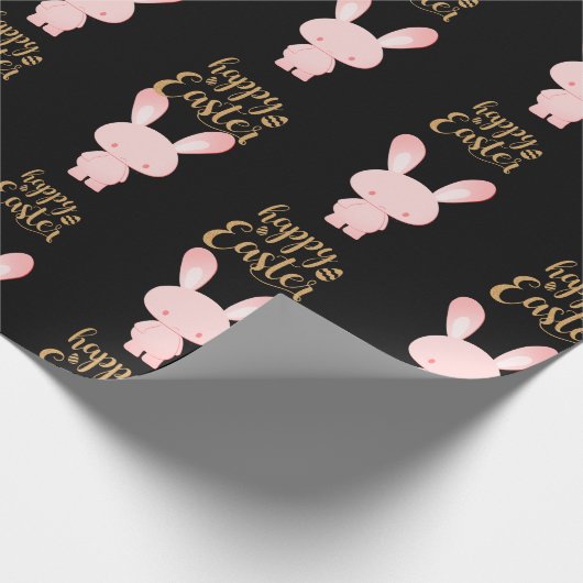 Happy easter cadeaupapier (Hoek)