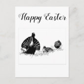 Happy Easter capercaillies Hunters Briefkaart (Voorkant)