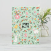 Happy Easter Card  Feestdagenkaart (Staand voorkant)