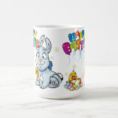 Happy Easter Cartoon Koffiemok (Center)