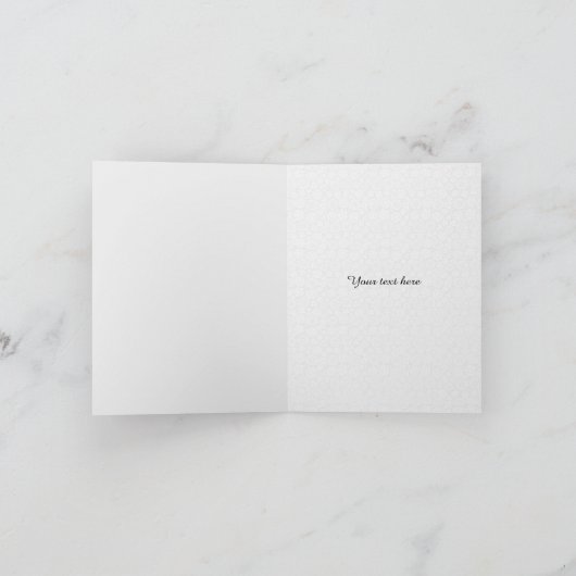 Happy Easter Cartoon Tree Eggs & A Bunny Feestdagen Kaart (Binnen)