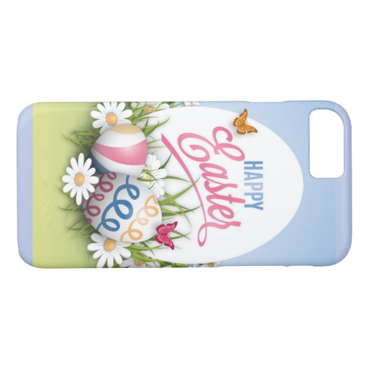 Happy Easter Case-Mate iPhone Case (Achterkant (Horizontaal))