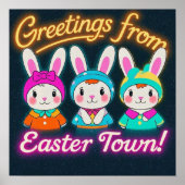 Happy Easter Celebration Poster (Voorkant)